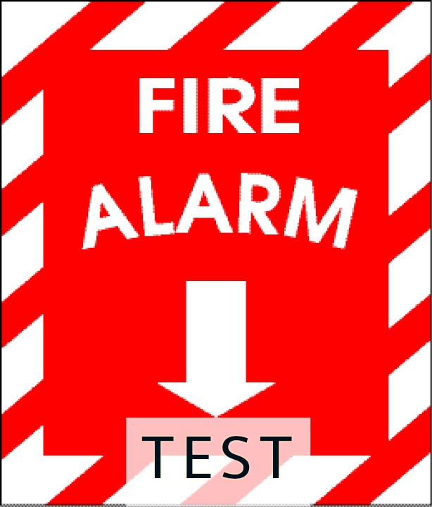 fire alarm test
